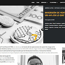INVERSIN DE VENTURE CAPITAL SE CONTRAE UN 44% EN LO QUE VA CORRIDO DEL AO
